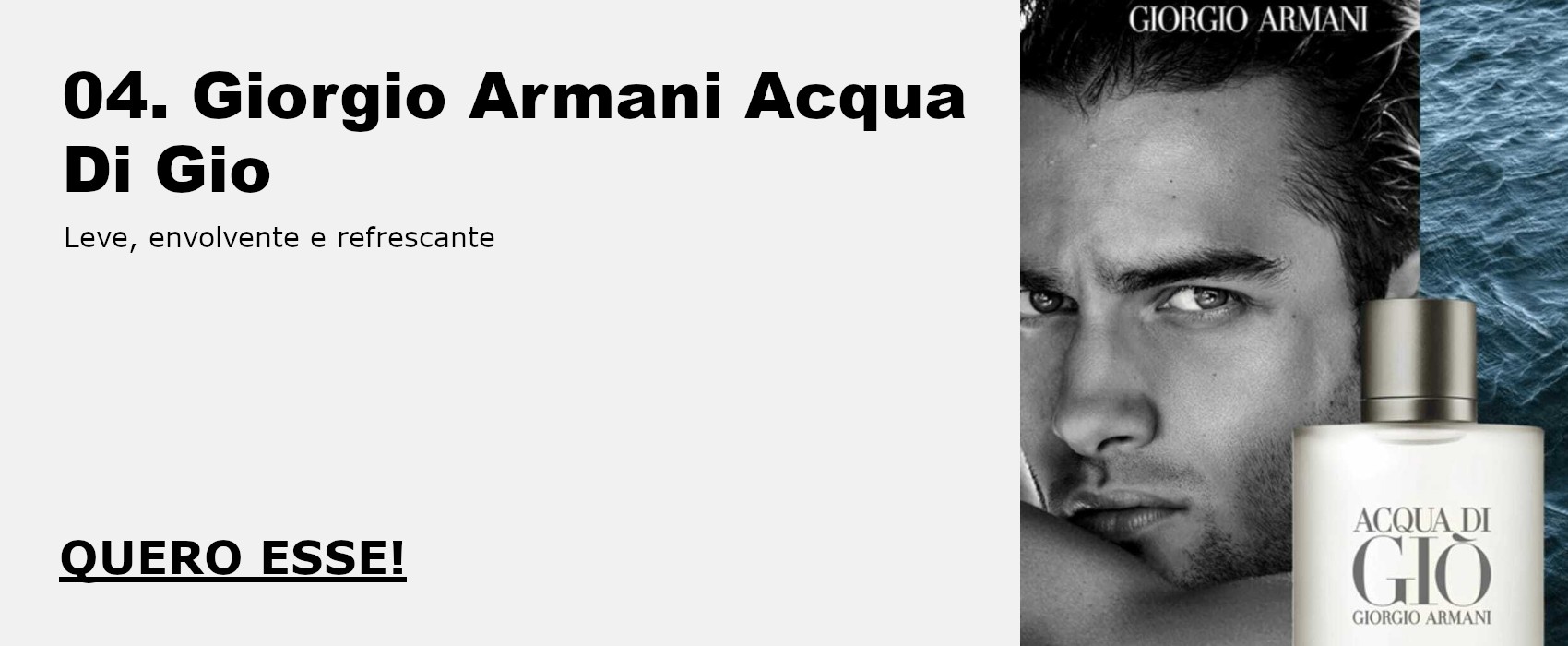 Giorgio Armani Perfume Acqua Di Gió Edt 